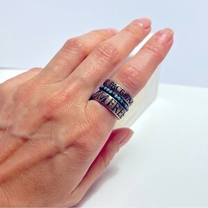 Lucky Brand Stackable Rings sz.7